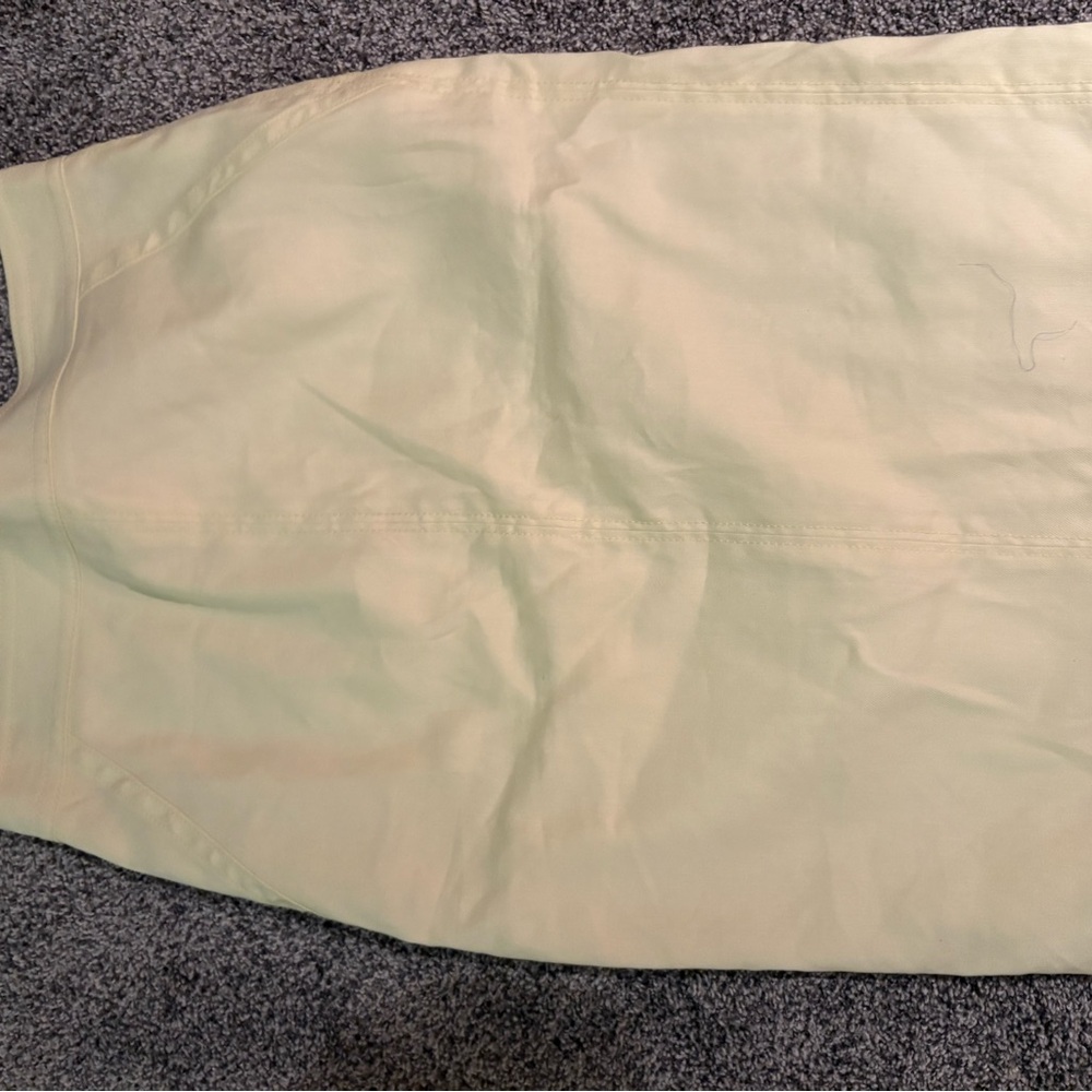 Ann Taylor Soft Yellow Skirt